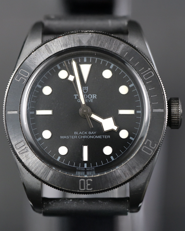2021 Tudor Black Bay 41MM Black Dial Leather Strap (79210CNU)
