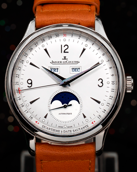 2021 Jaeger-LeCoultre Master Control Calendar 40MM Silver Dial Leather Strap (Q4148420)