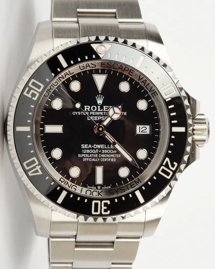 2024 Rolex Sea-Dweller Deepsea 44MM Black Dial Oyster Bracelet (136660)