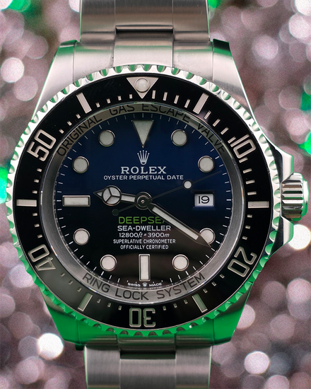 Rolex Sea-Dweller Deepsea "James Cameron" 44MM Blue Dial Oyster Bracelet (126660)