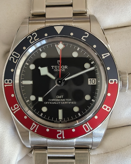 2025 Tudor Black Bay GMT "Pepsi" 41MM Black Dial Steel Bracelet (79830RB)