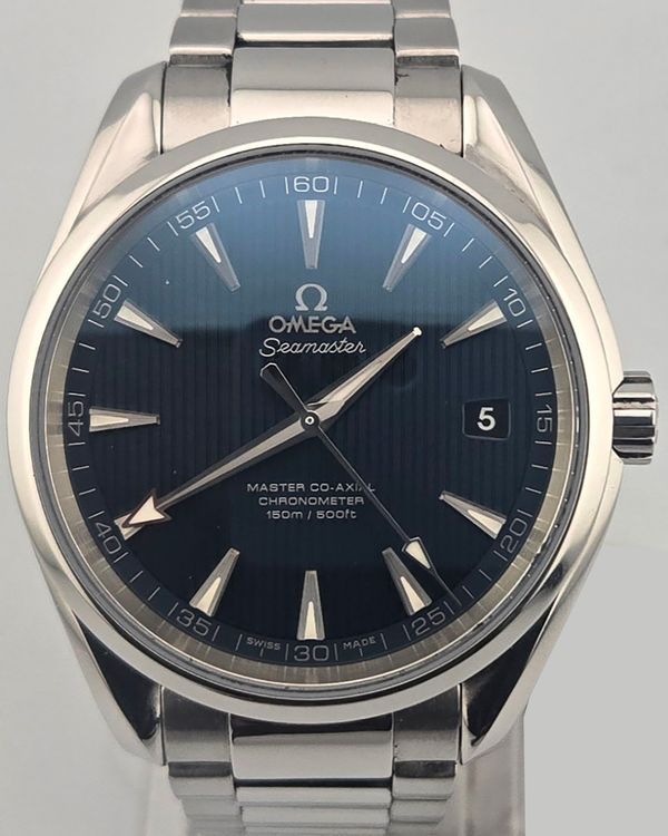 2021 Omega Seamaster Aqua Terra 150M 41.5MM Blue Dial Steel Bracelet (231.10.42.21.03.003)