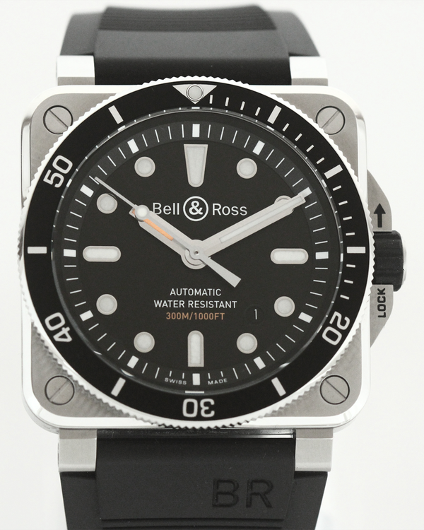 (Working) Bell & Ross BR 03-92 Diver (BR0392-D-BL-ST/SRB)