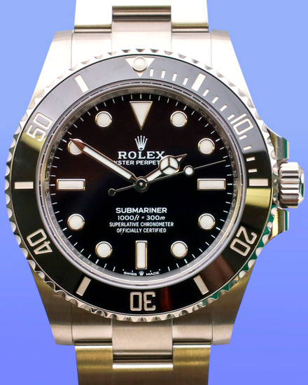2025 Rolex Submariner No-Date 41MM Black Dial Oyster Bracelet (124060)