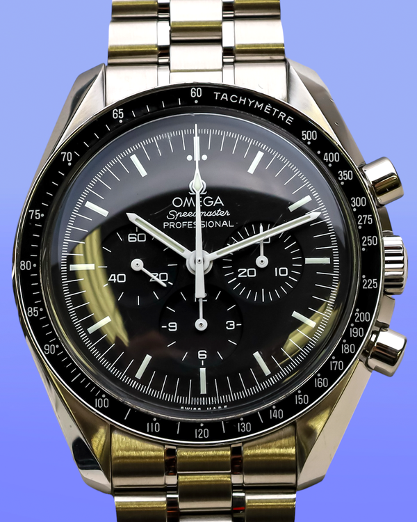 2019 Omega Speedmaster 42MM Black Dial Steel Bracelet (311.30.42.30.01.001)