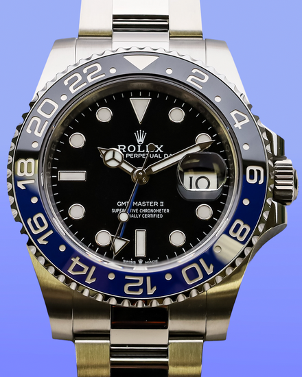 2025 Rolex GMT-Master II "Batman" 40MM Black Dial Oyster Bracelet (126710BLNR)