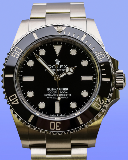 2025 Rolex Submariner No-Date 41MM Black Dial Oyster Bracelet (124060)
