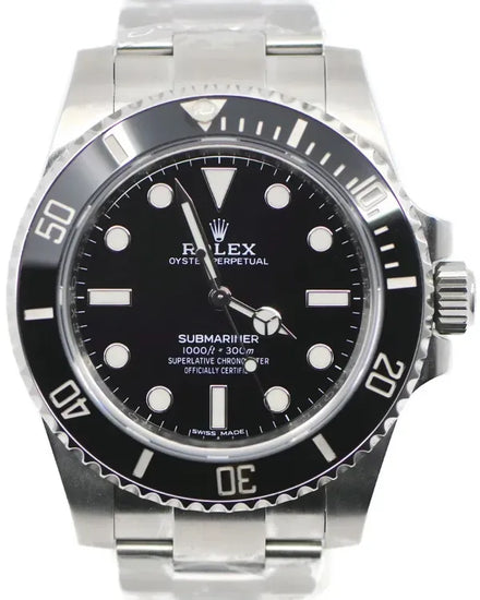 2020 Rolex Submariner No-Date 40MM Black Dial Oyster Bracelet (114060)