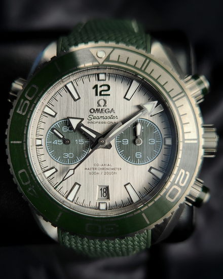 2024 Omega Seamaster Planet Ocean 600M 45.5MM Grey Dial Rubber Strap (215.32.46.51.06.001)