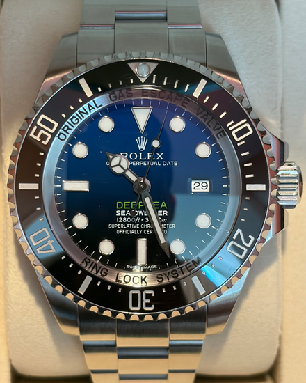 2017 Rolex Sea-Dweller Deepsea "James Cameron" 44MM Blue Dial Oyster Bracelet (116660)