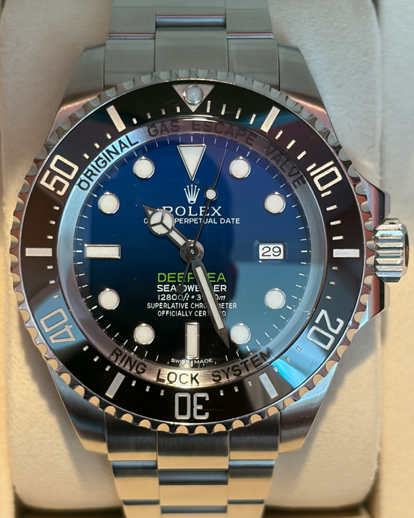 2017 Rolex Sea-Dweller Deepsea "James Cameron" 44MM Blue Dial Oyster Bracelet (116660)
