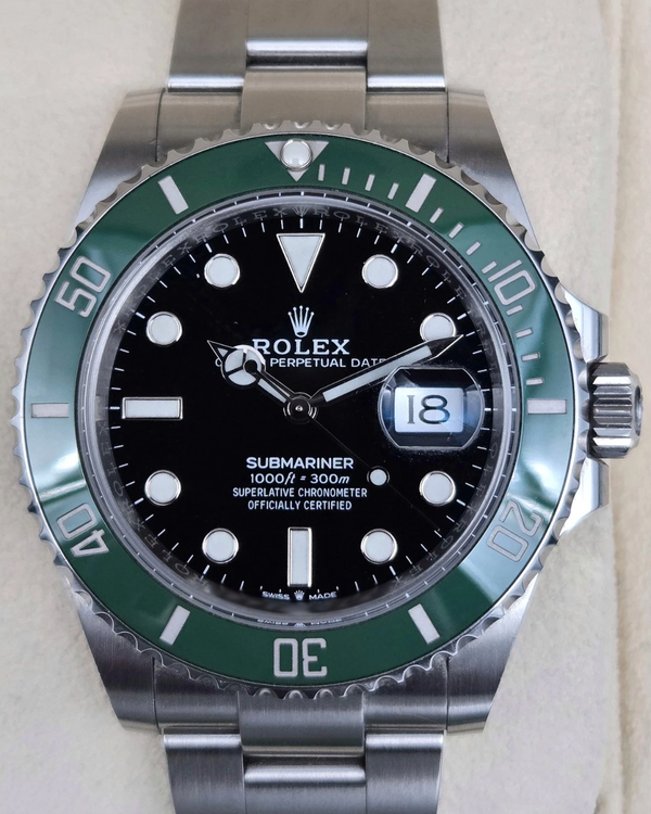 2023 Rolex Submariner Date "Starbucks" 41MM Black Dial Oyster Bracelet (126610LV)