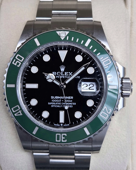 2021 Rolex Submariner Date "Starbucks" 41MM Black Dial Oyster Bracelet (126610LV)