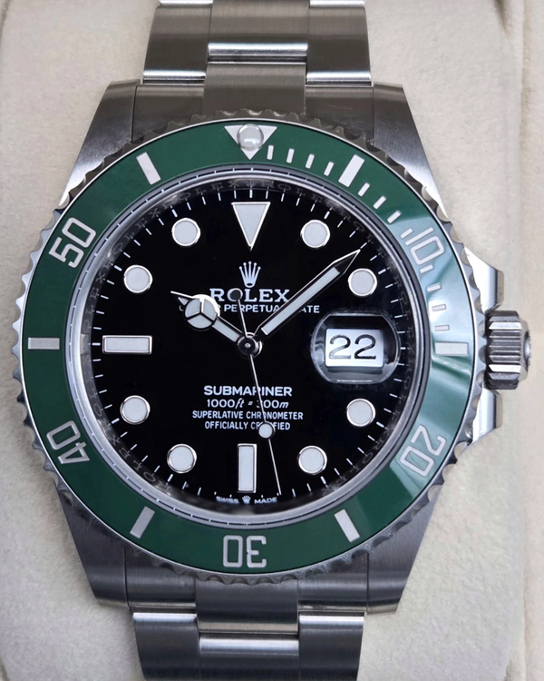 2021 Rolex Submariner Date "Starbucks" 41MM Black Dial Oyster Bracelet (126610LV)