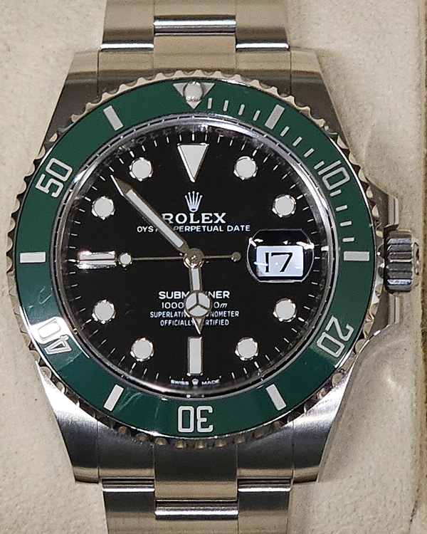 2022 Rolex Submariner Date "Starbucks" 41MM Black Dial Oyster Bracelet (126610LV)