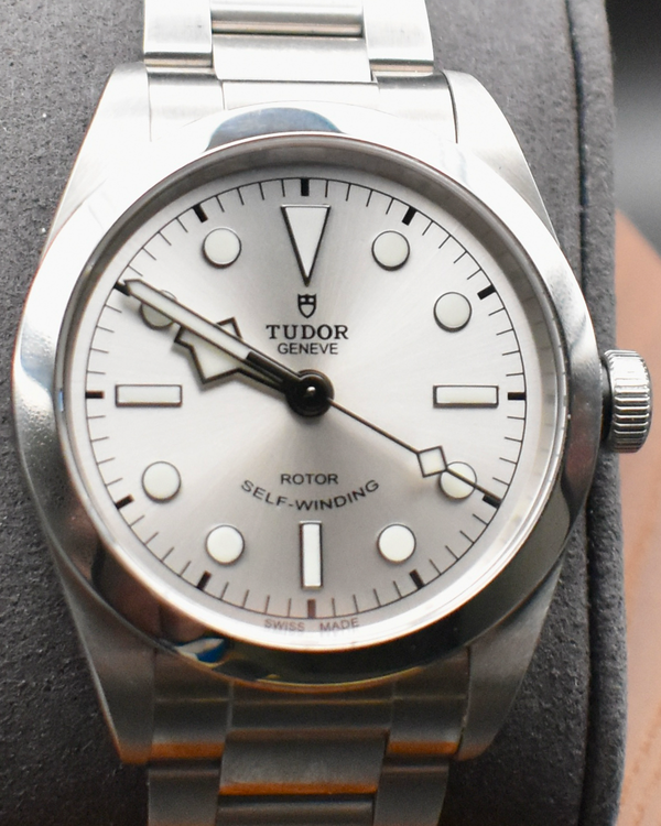 2022 Tudor Black Bay "Smiley" 36MM Silver Dial Steel Bracelet (79500)