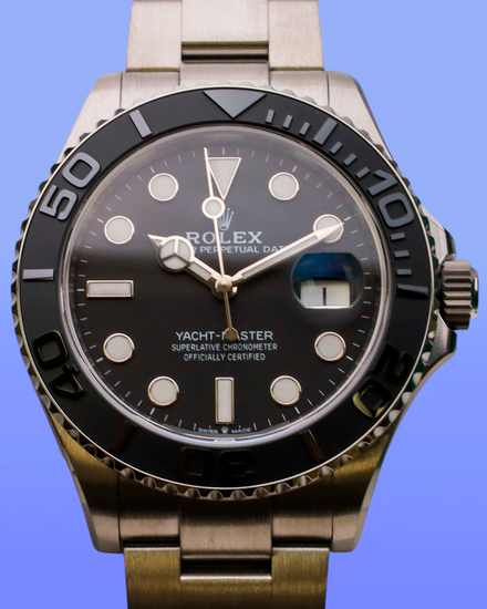 2025 Rolex Yacht-Master 42MM Black Dial Titanium Oyster Bracelet (226627)