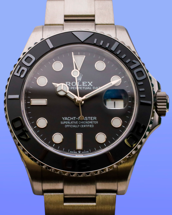 2025 Rolex Yacht-Master 42MM Black Dial Titanium Oyster Bracelet (226627)