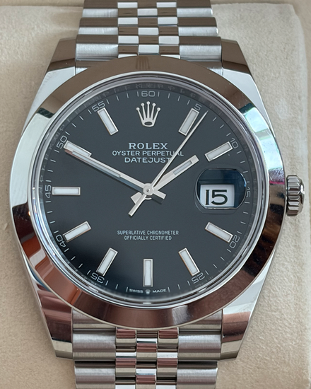 2025 Rolex Datejust 41MM Black Dial Jubilee Bracelet (126300)