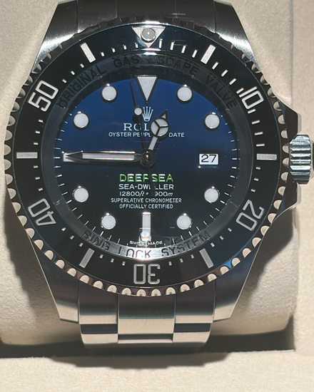 2016 Rolex Sea-Dweller Deepsea "James Cameron" 44MM Blue Dial Oyster Bracelet (116660)