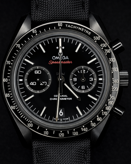 2014 Omega Speedmaster Dark Side of the Moon 44.25MM Black Dial Textile Strap (311.92.44.51.01.003)