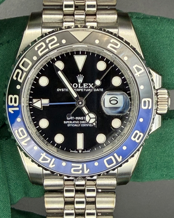 2025 Rolex GMT-Master II "Batgirl" 40MM Black Dial Jubilee Bracelet (126710BLNR)