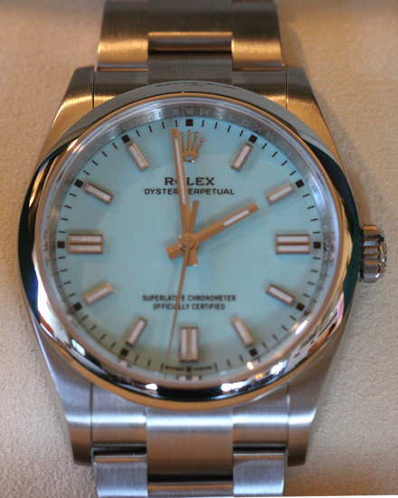 2025 Rolex Oyster Perpetual 36MM Turquoise Dial Oyster Bracelet (126000)