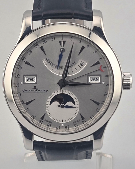 2015 Jaeger-LeCoultre Master Calendar 40MM Silver Dial Leather Strap (Q151842A)