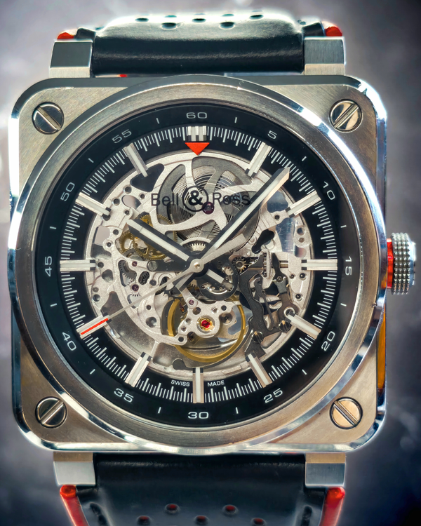 2016 Bell & Ross BR 03 Aero GT L. E. 42MM Skeleton Dial Leather Strap (BR-03-92-AEROGT)
