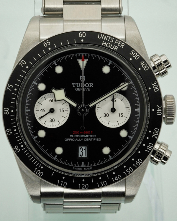 2023 Tudor Black Bay Chrono 41MM Black Dial Steel Bracelet (79360N)