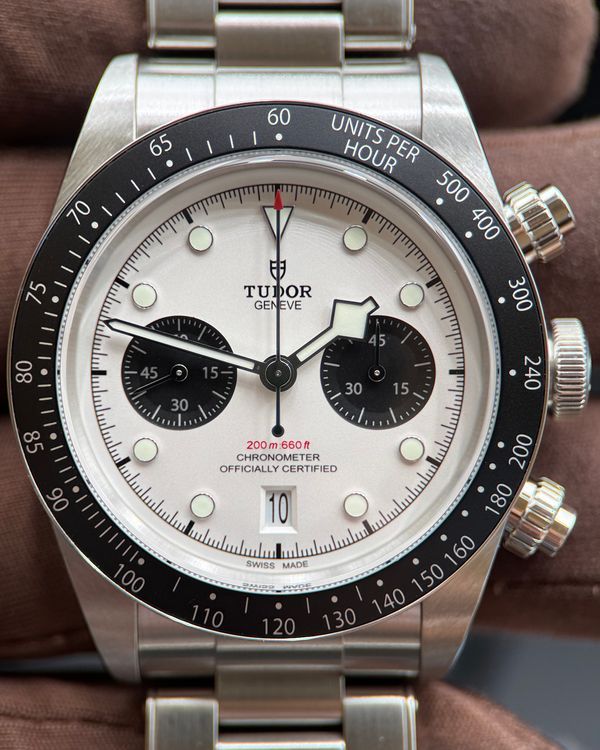 2025 Tudor Black Bay Chrono "Panda" 41MM White Dial Steel Bracelet (79360N)