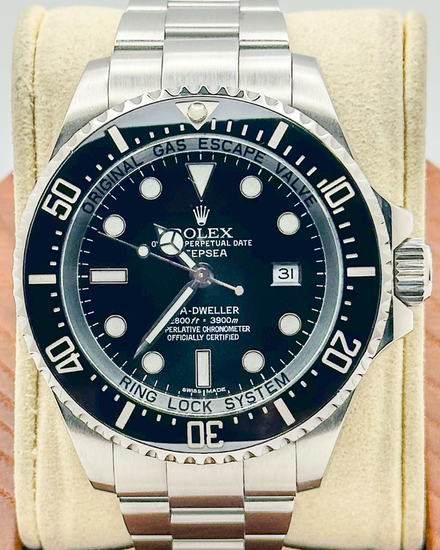 No Reserve - 2011 Rolex Sea-Dweller Deepsea 44MM Black Dial Oyster Bracelet (116660)