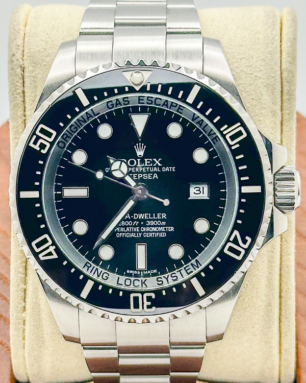 No Reserve - 2011 Rolex Sea-Dweller Deepsea 44MM Black Dial Oyster Bracelet (116660)