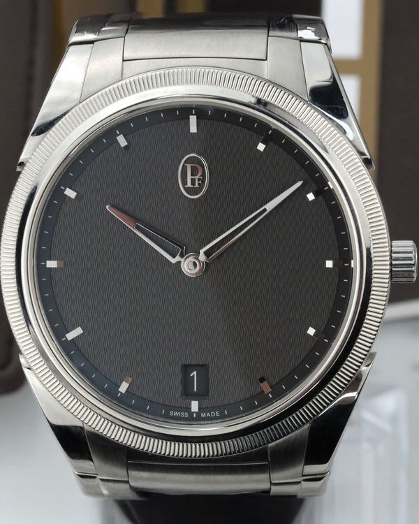 2021 Parmigiani Fleurier Tonda Micro Rotor 40MM Black Dial Steel Bracelet (PFC914-1020001-100182-EN)