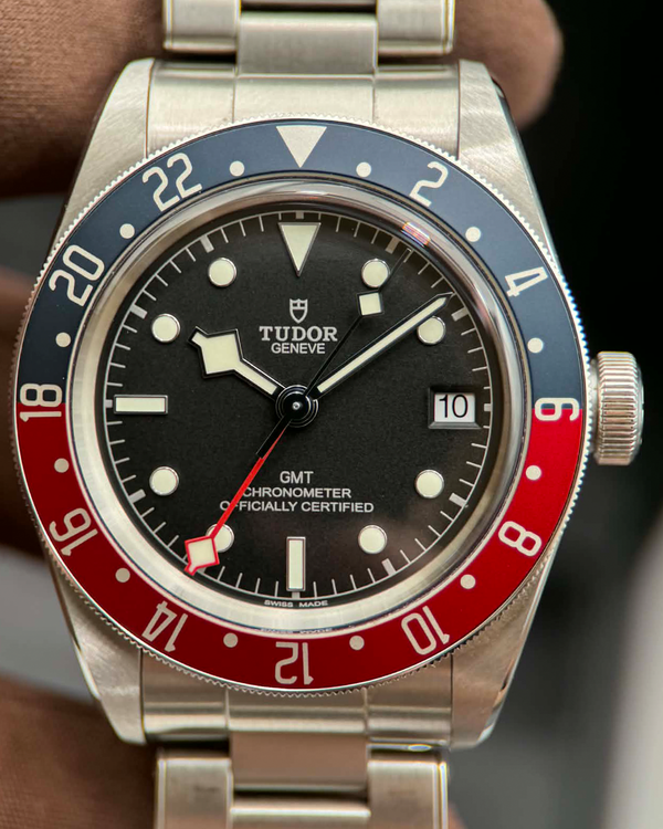 2020 Tudor Black Bay GMT "Pepsi" 41MM Black Dial Steel Bracelet (79830RB)