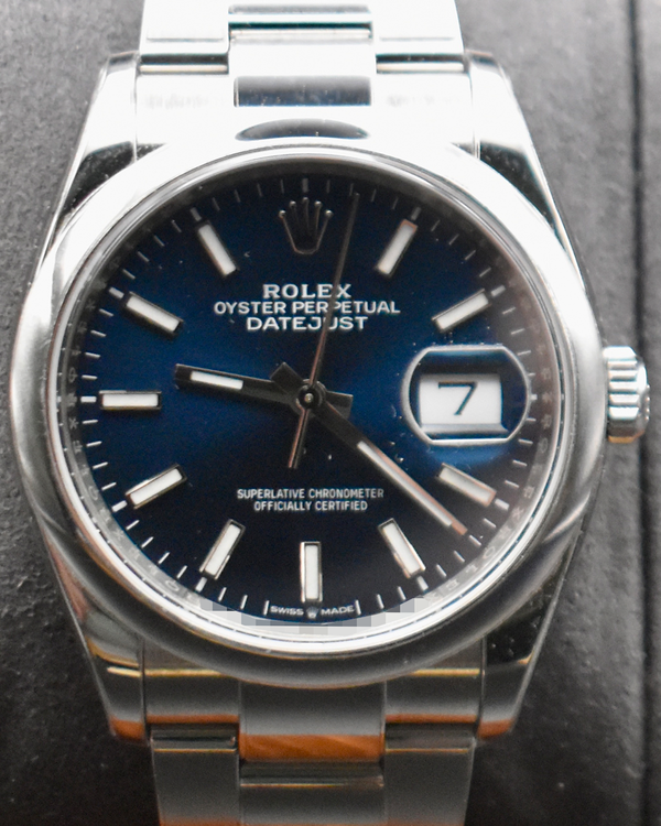 Rolex Datejust 36MM Blue Dial Oyster Bracelet (126200)