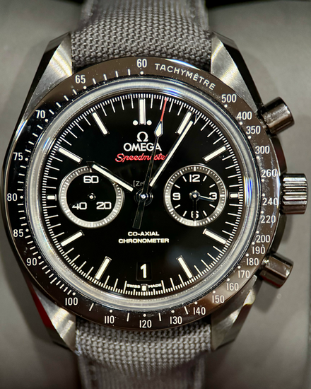 2024 Omega Speedmaster Dark Side Of The Moon 44.25MM Black Dial Textile Strap (311.92.44.51.01.007)