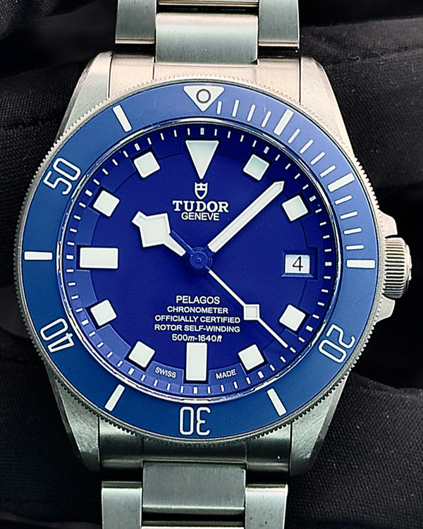 2024 Tudor Pelagos 42MM Blue Dial Titanium Bracelet (25600TB)