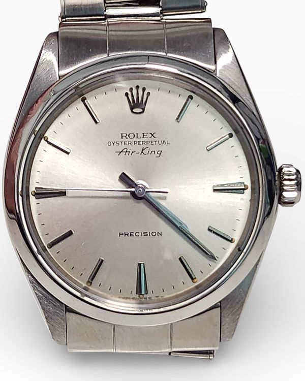 Rolex Air-King 34MM Silver Dial Oyster Bracelet (5500)