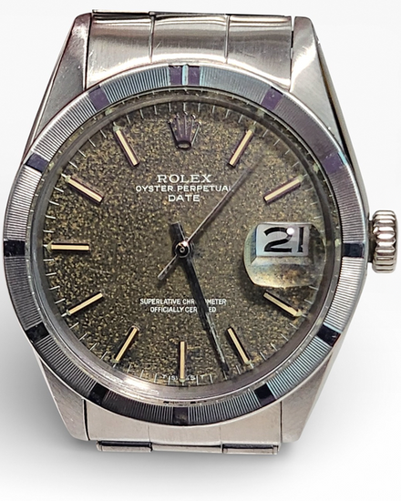 Rolex Oyster Perpetual Date 34MM Tropical Dial Oyster Bracelet (1500)