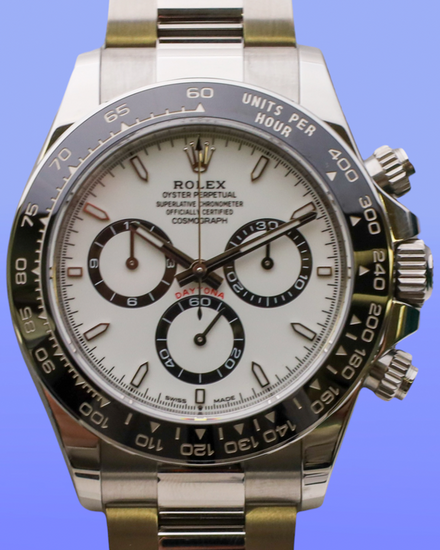 2025 Rolex Cosmograph Daytona "Panda" 40MM White Dial Oyster Bracelet (126500LN)