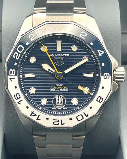2023 Tag Heuer Aquaracer 300M 43MM Blue Dial Steel Bracelet (WBP2010.BA0632)