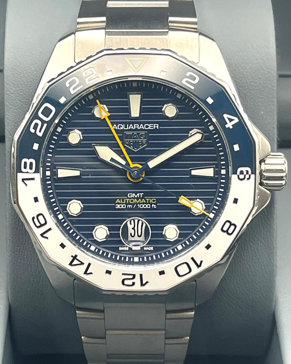 2023 Tag Heuer Aquaracer 43MM Blue Dial Steel Bracelet (WBP2010.BA0632)