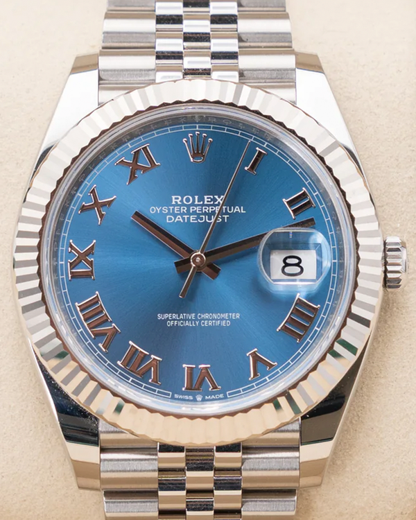 2025 Rolex Datejust 41MM Blue Dial Jubilee Bracelet (126334)