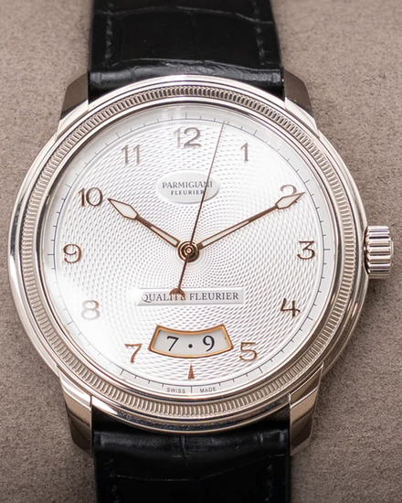 Parmigiani Fleurier Toric 40.8MM Silver Dial Leather Strap (PFC422-1200100-HA1441)