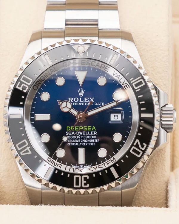 2021 Rolex Sea-Dweller Deepsea "James Cameron" 44MM Blue Dial Oyster Bracelet (126660)