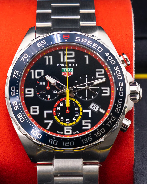 Tag Heuer Formula 1 "Red Bull Racing" S.E. 43MM Quartz Blue Dial Steel Bracelet (CAZ101AL.BA0842)