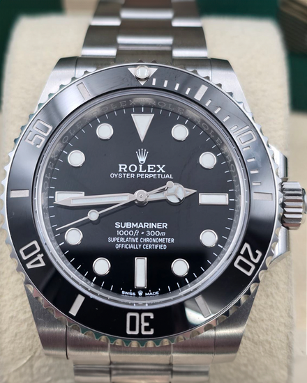 2021 Rolex Submariner No-Date 41MM Black Dial Oyster Bracelet (124060)