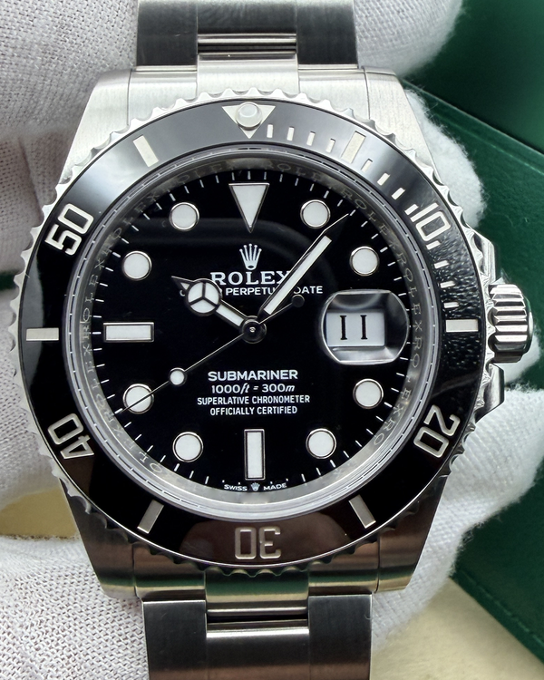 2024 Rolex Submariner Date 41MM Black Dial Oyster Bracelet (126610LN)