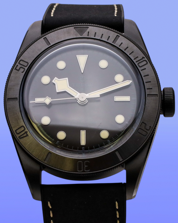 No Reserve - 2025 Tudor Black Bay 41MM Black Dial Rubber Strap (79210CNU)